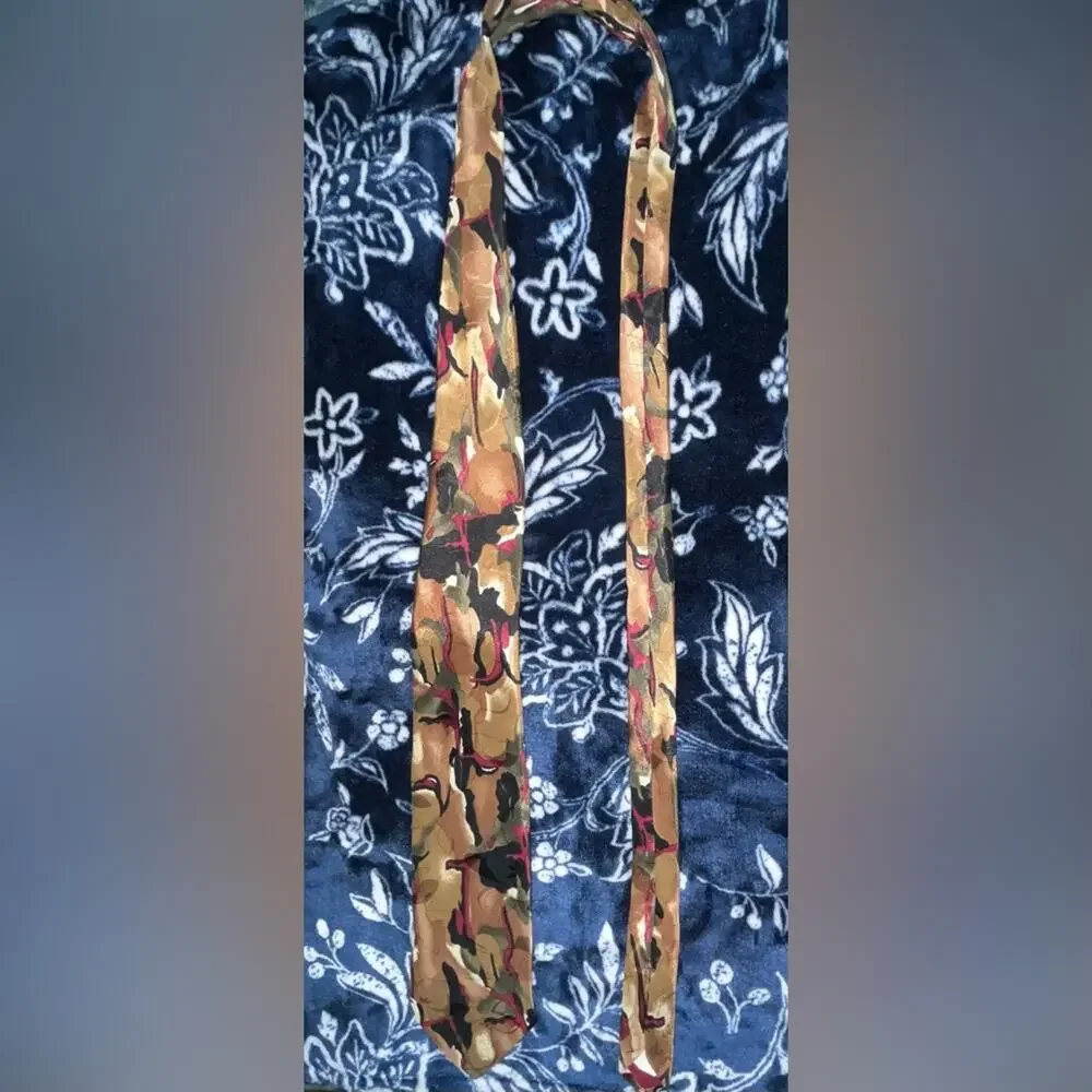 Vintage Boston Traders Made in USA Abstract Necktie